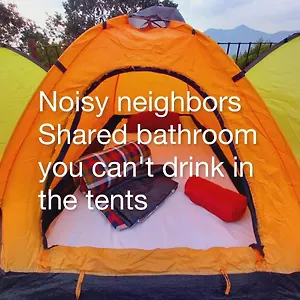 Luxury tent La Gaceta Camping & Backpackers